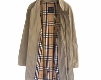burberry vintage raincoat