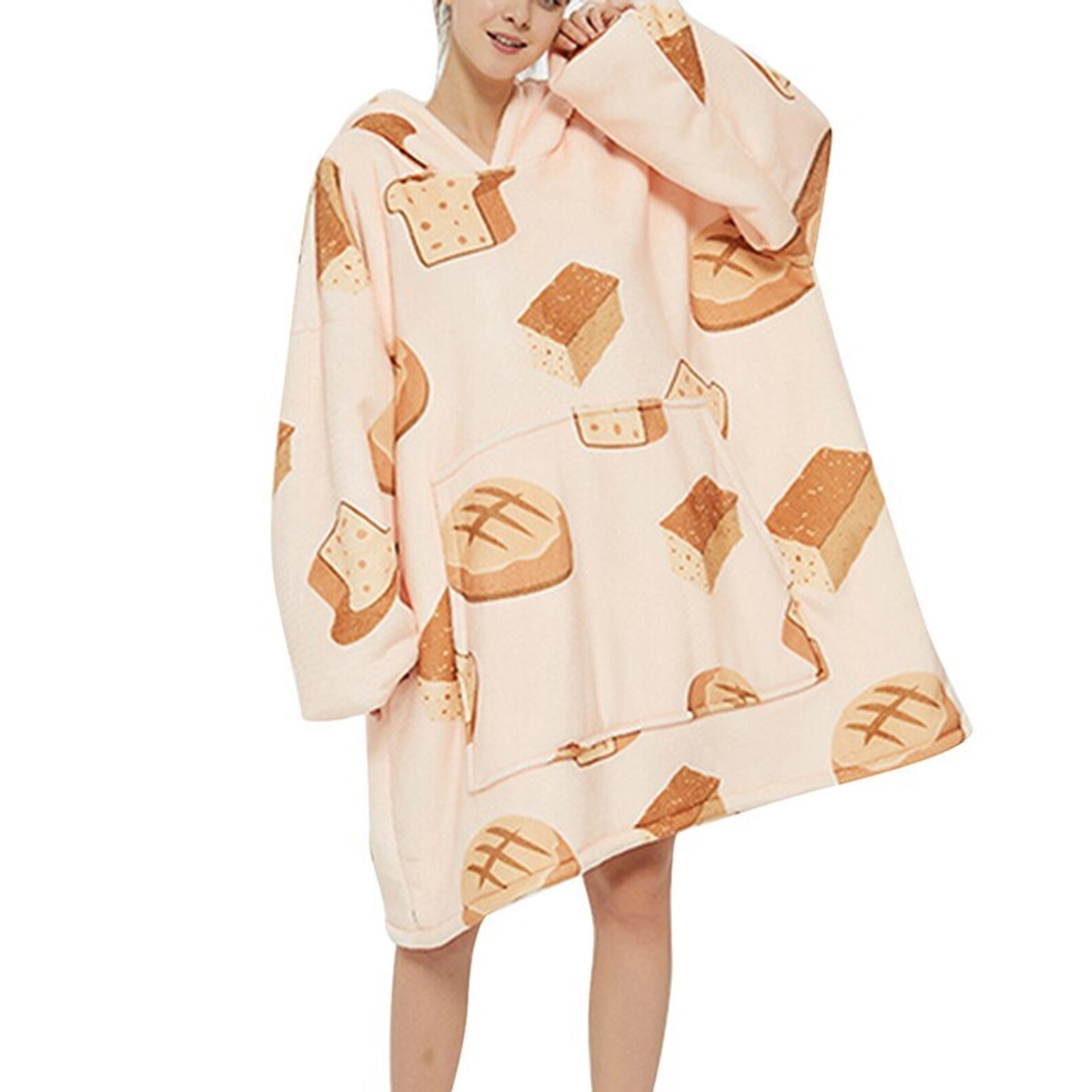 Oversized Blanket Hoodie Cute Graphics Hooded Blanket Etsy