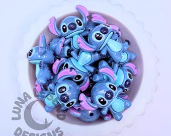 Alien Creature Silicone Focal Bead – Cartoon Style Accent Bead for DIY Pens, Jewelry & Crafts – 1pc