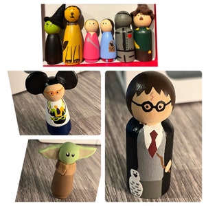 Custom Peg Dolls