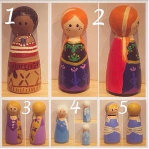 Princess Peg Dolls