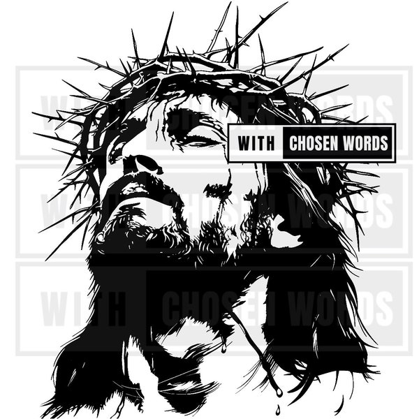 Crown of thorns Jesus Christ pain | png | digital download | Easter Sublimation Digital Design Download | bible | Christian | Easter png