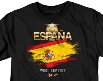 World Cup 2022 - Team SPAIN Commemorative T-Shirt