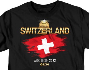 World Cup 2022 - Team SWITZERLAND Commemorative T-Shirt