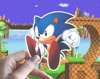 Sonic Hedgehog Decal Etsy - sonic decal roblox