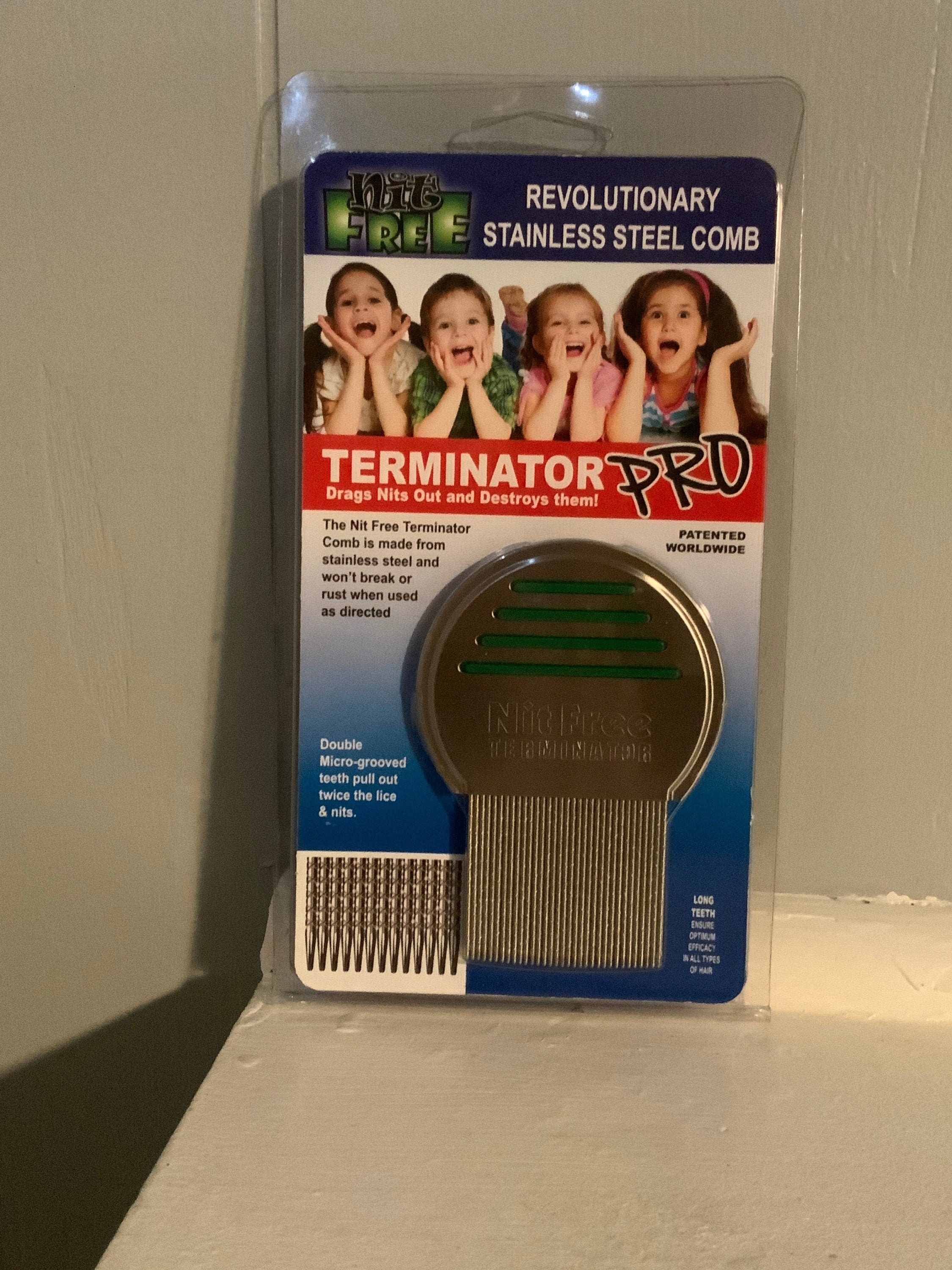 Terminator Professional Lice Comb Etsy