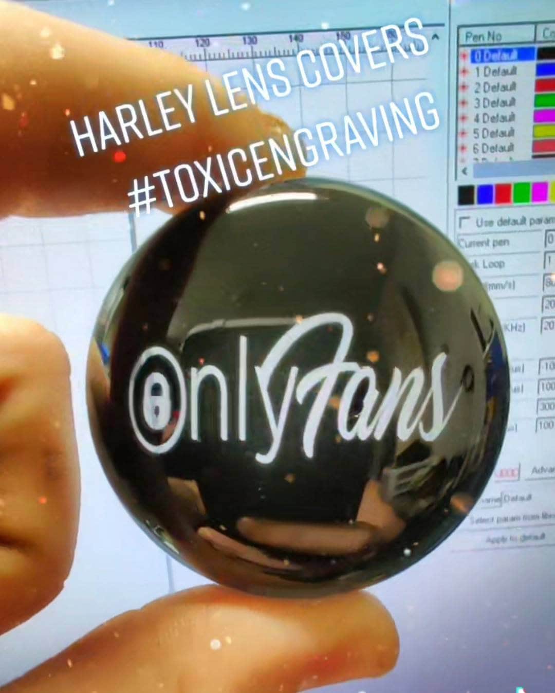 Harley Lens Covers 1 Pair OF Edition Etsy