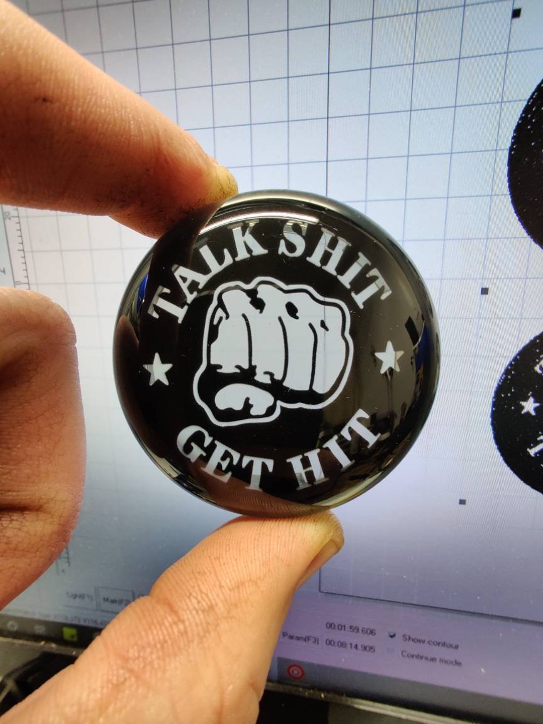 Harley Lens Covers Talk Sht Etsy