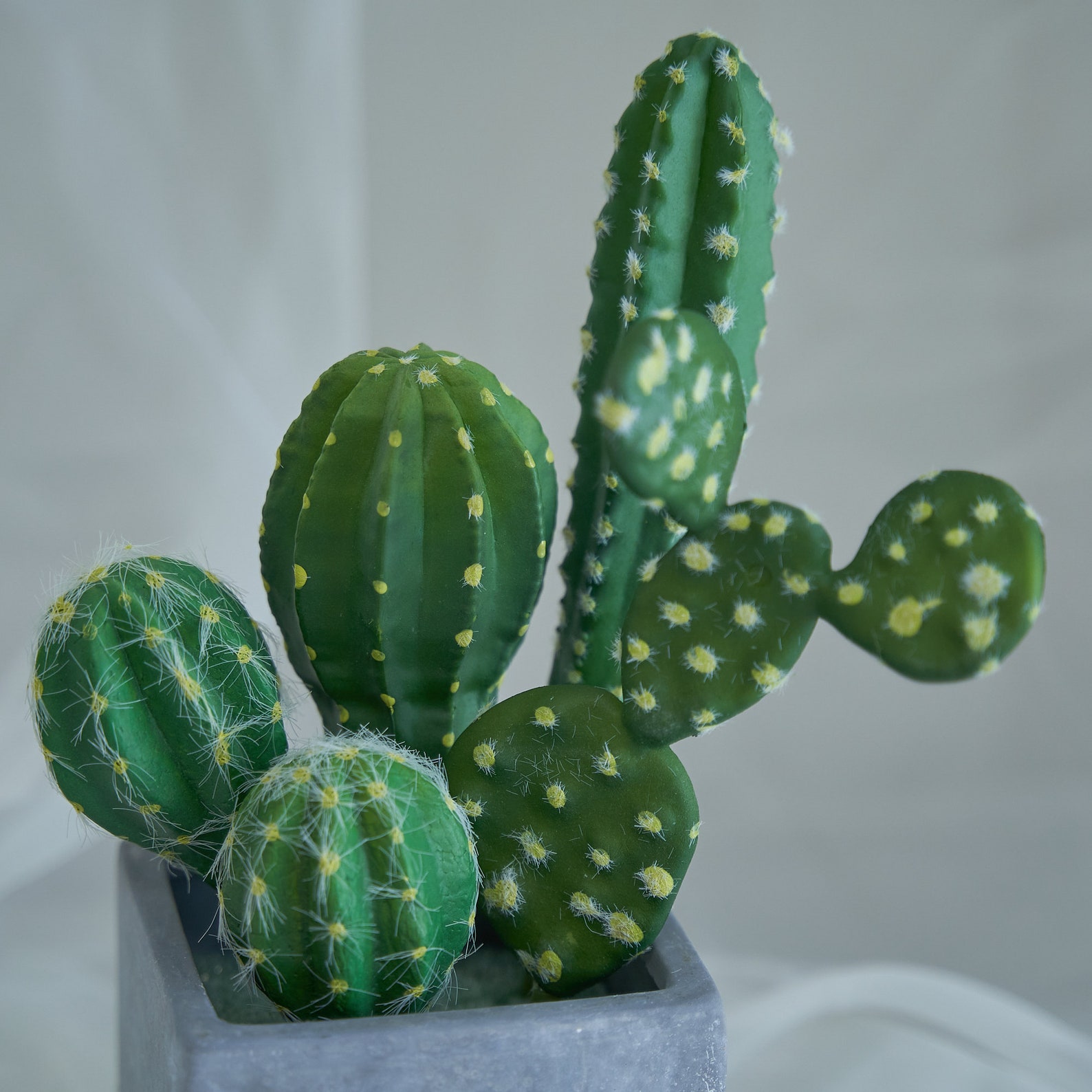 Artificial cactus stem fake plant cactus decor fake Etsy