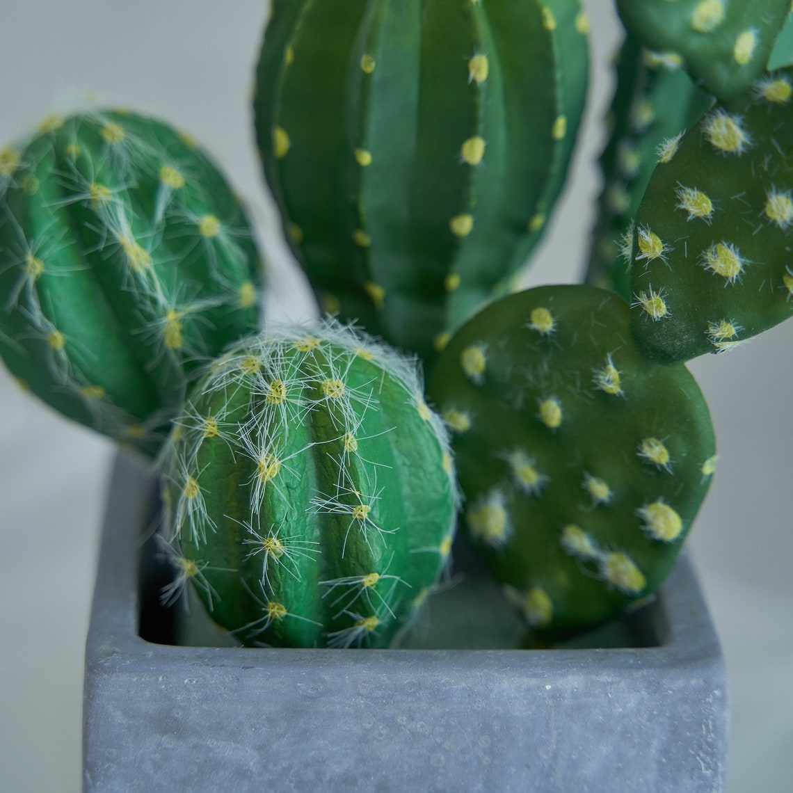 Artificial cactus stem fake plant cactus decor fake Etsy