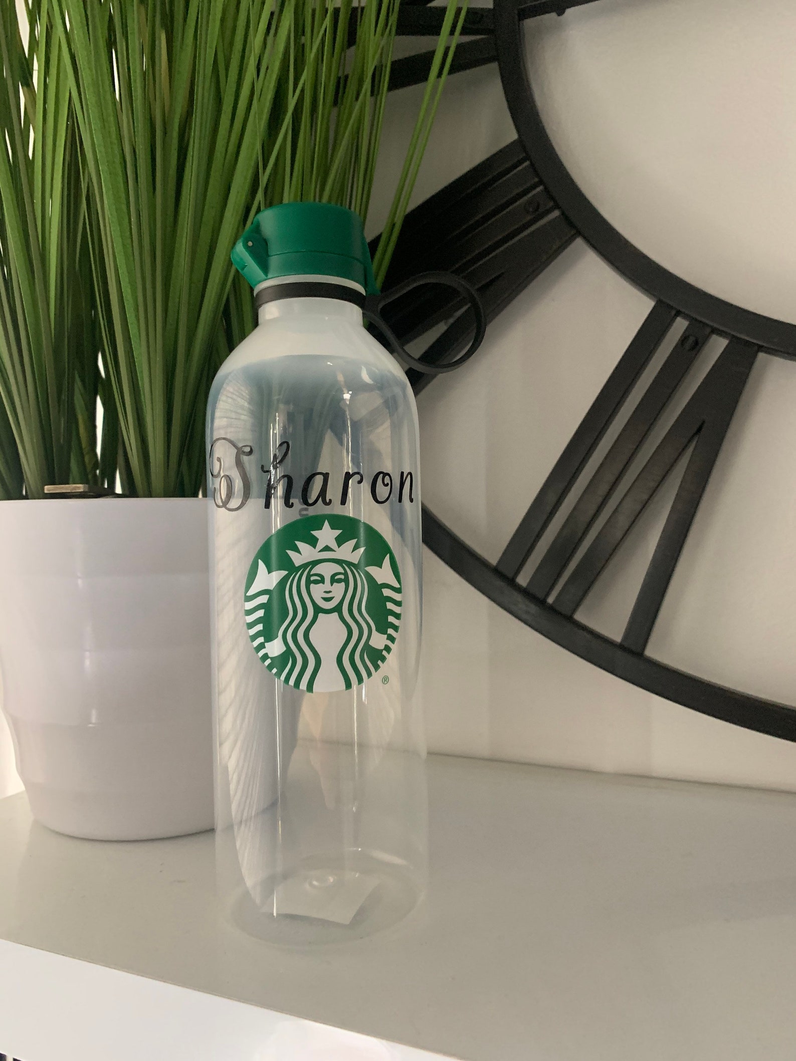 Starbucks Large Reusable Water bottle personalised summer Etsy
