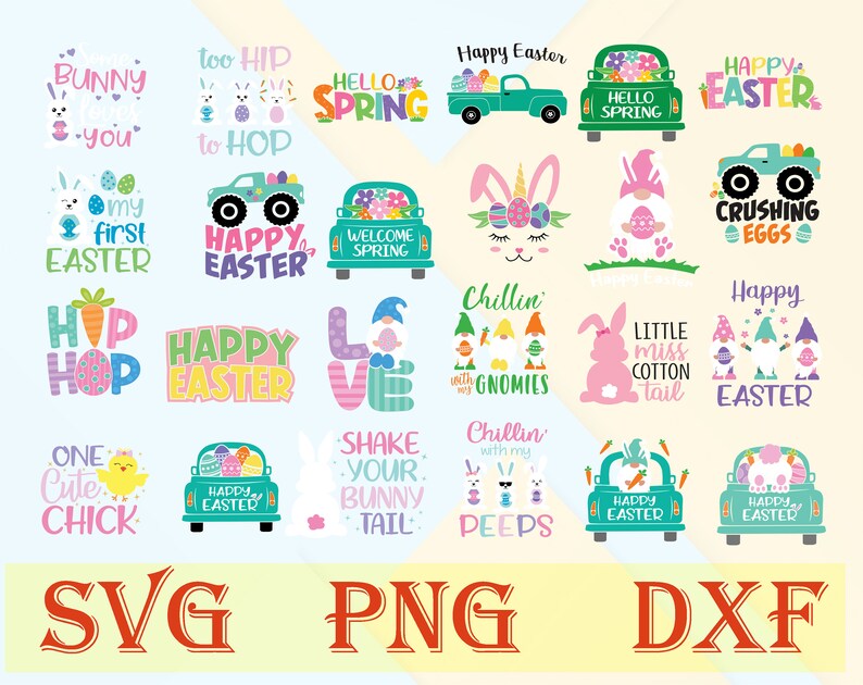 Download Easter SVG Bundle Easter Svg Spring Svg Easter Design for ...