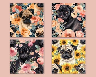 Society6 ケース Pug Dogs Pugs by Gooberella Pug Dog Fun Coffee Mugs | Society6