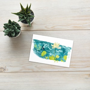 Lillies Postcard
