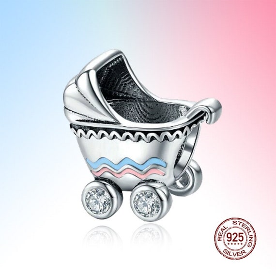 Baby Bottle & Shoes Dangle Silver Charm in 925 Sterling Silver Bead Charms  Fit DIY Pandora Bracelets : Amazon.in: Home & Kitchen