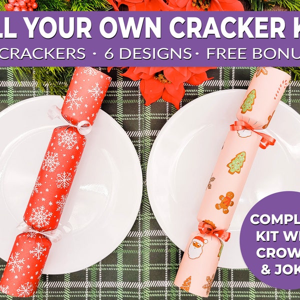 Christmas Crackers Etsy