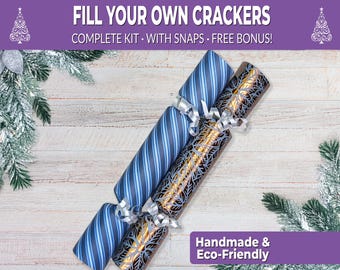 B>Crackers</b> <b>Ltd</b> Set Of 12 Flat Pack Make <b>Your</b> <b>Own</b> <b>Christmas</b