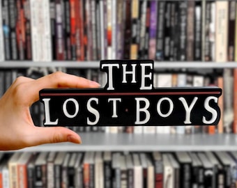 3D Printed The Lost Boys Sign | Horror Movie Logo | Movie Room Decor