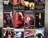 Mini Horror VHS Magnets | Horror Movie Magnets | Cult
