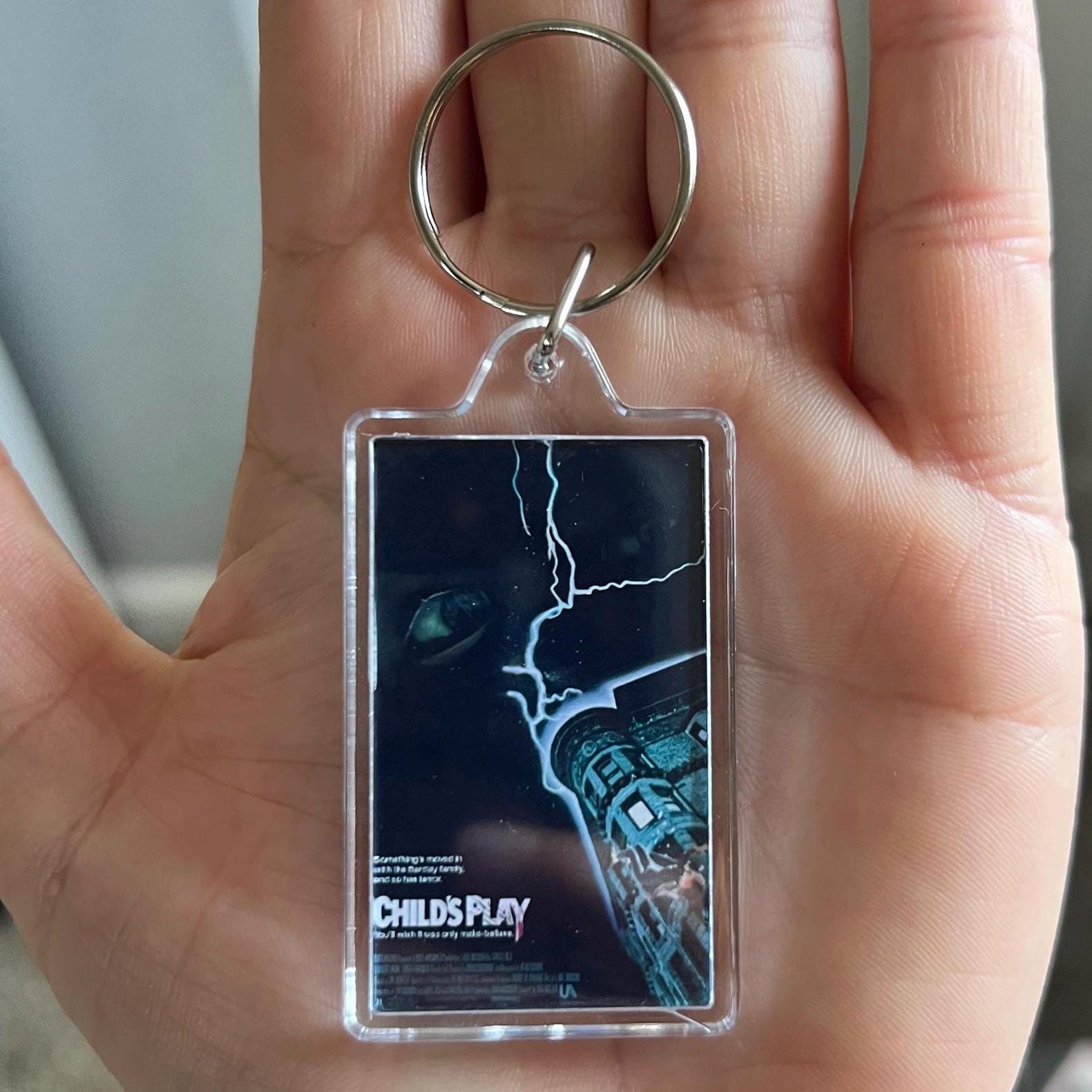 Horror Movie Poster Keychain | Movie Keychain | Horror Movie Bag ...