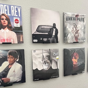 Vinyl Record Display Shelf | Vinyl Record Floating Shelf | Vinyl Record Wall Display | Minimalistic Vinyl Display | Vinyl Album Art Display