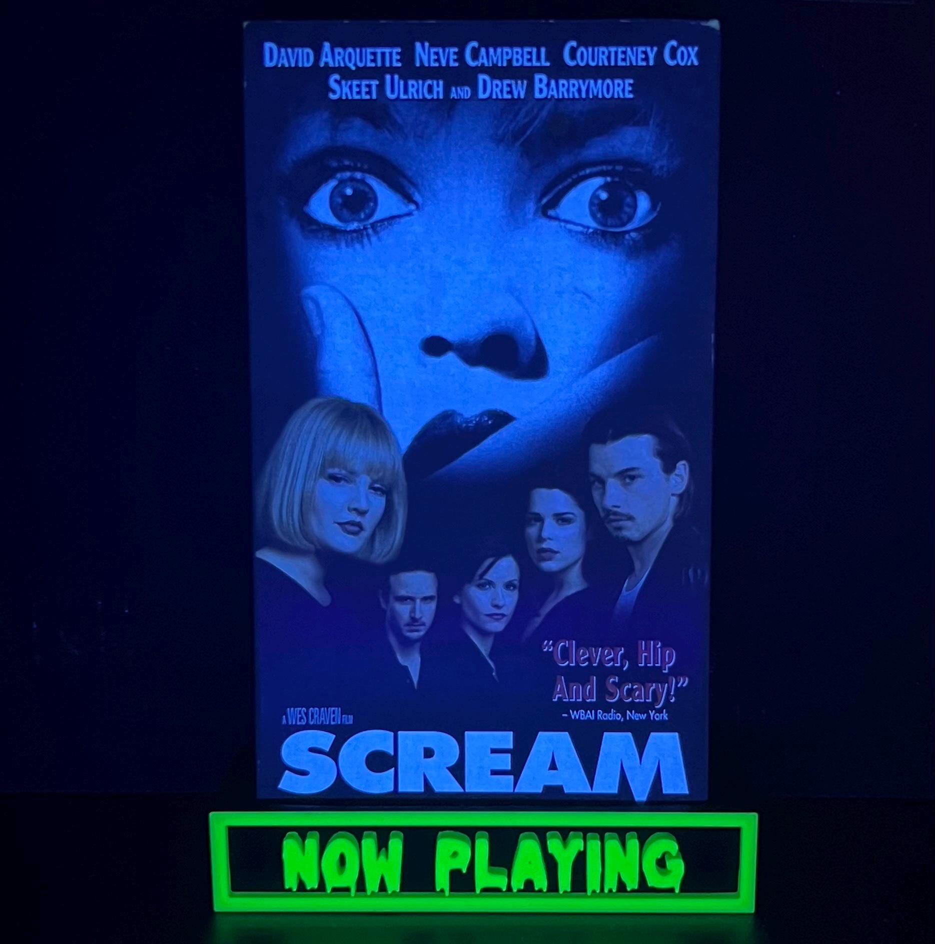 Now Playing VHS Stand | VHS Display Stand | Black Light Vhs
