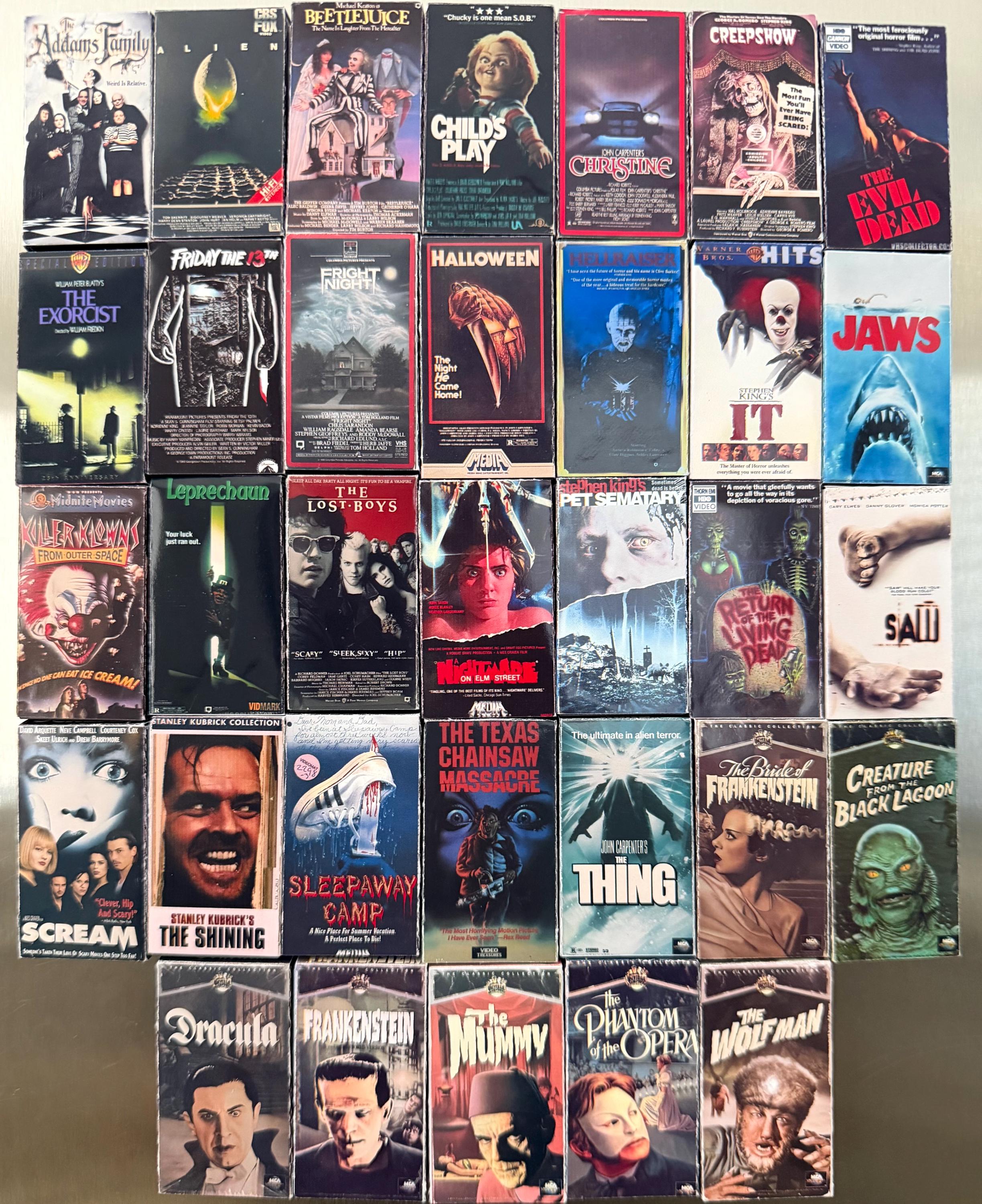 VHS 色々 洋画 ホラー 7761□ まとめ 邦画 大量 ビデオ 映画 テープ