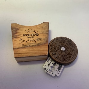 Your logo Bread Lame UFO design  custom engraving design lame and holder