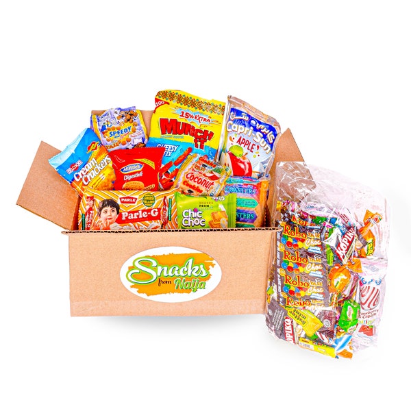 SFN Classic | Naija Snacks Box | Gift Hamper– Personalized message to impress the recipient!