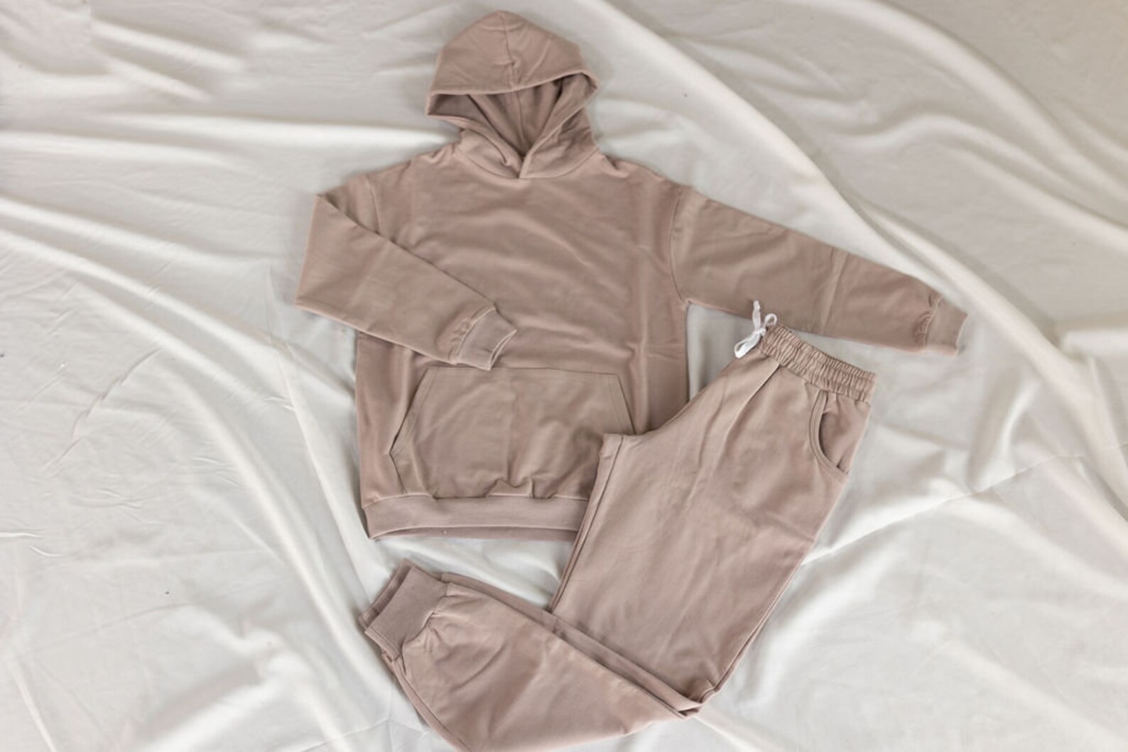 Organic Cotton Sweatsuit Set French Terry Hoodie & Joggers Etsy