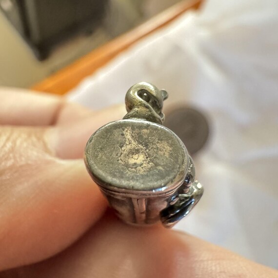 Solid Sterling Silver 925 Three Dimensional Golf … - image 6