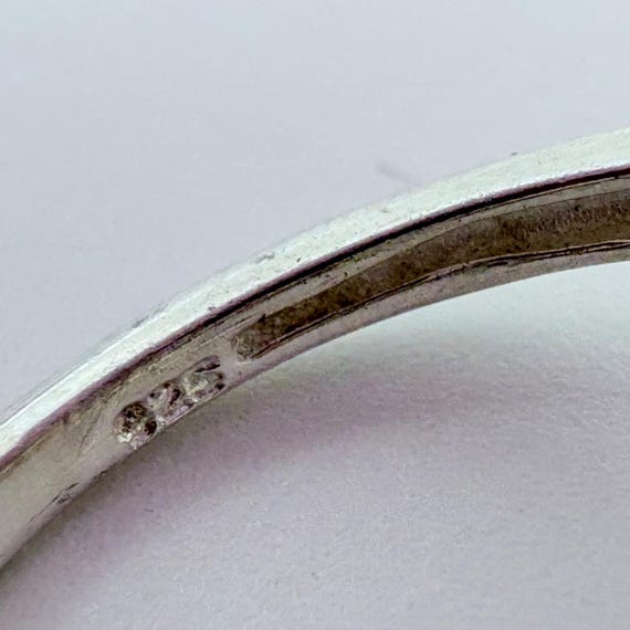 Multi-Gemstone Flower Design Statement Ring VTG S… - image 6