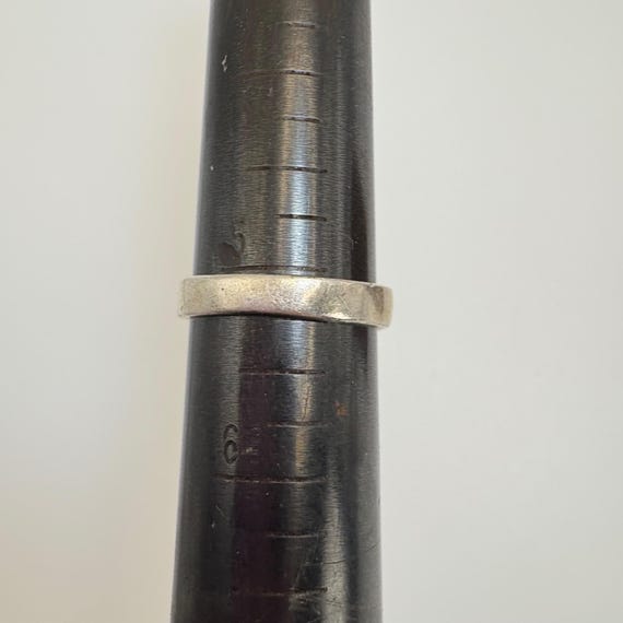 Marcasite Heart Statement Ring VTG Solid Sterling… - image 10