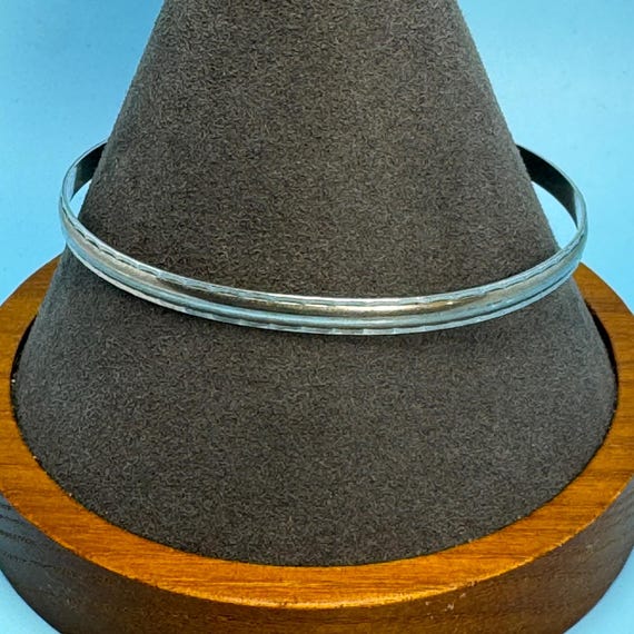 VTG Solid Sterling Silver 925 Minimalist Classic … - image 1