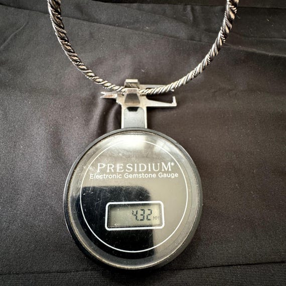 Solid Sterling Silver Double Twist Design Cable B… - image 4