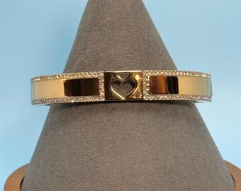 ☆kate spade☆ HOLE PUNCH SPADE BANGLE 大人かわいい バングル Hole Punch Spade 10mm Spade Hinge Bangle | Kate Spade Outlet