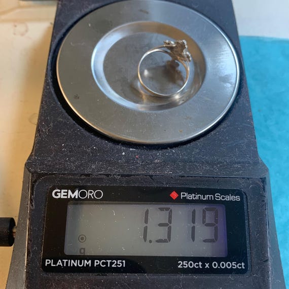 Composite Turquoise Scroll Statement Ring Solid S… - image 11