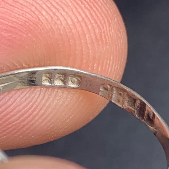 Solid Sterling Silver 925 Composite Turquoise Scr… - image 6