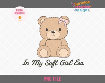 En mi archivo PNG Soft Girl Era, Coqueta PNG, Arcos de coqueta, lazo rosa, era femenina, Diseño de tendencia de coqueta, top de coqueta png, osito de peluche de coqueta