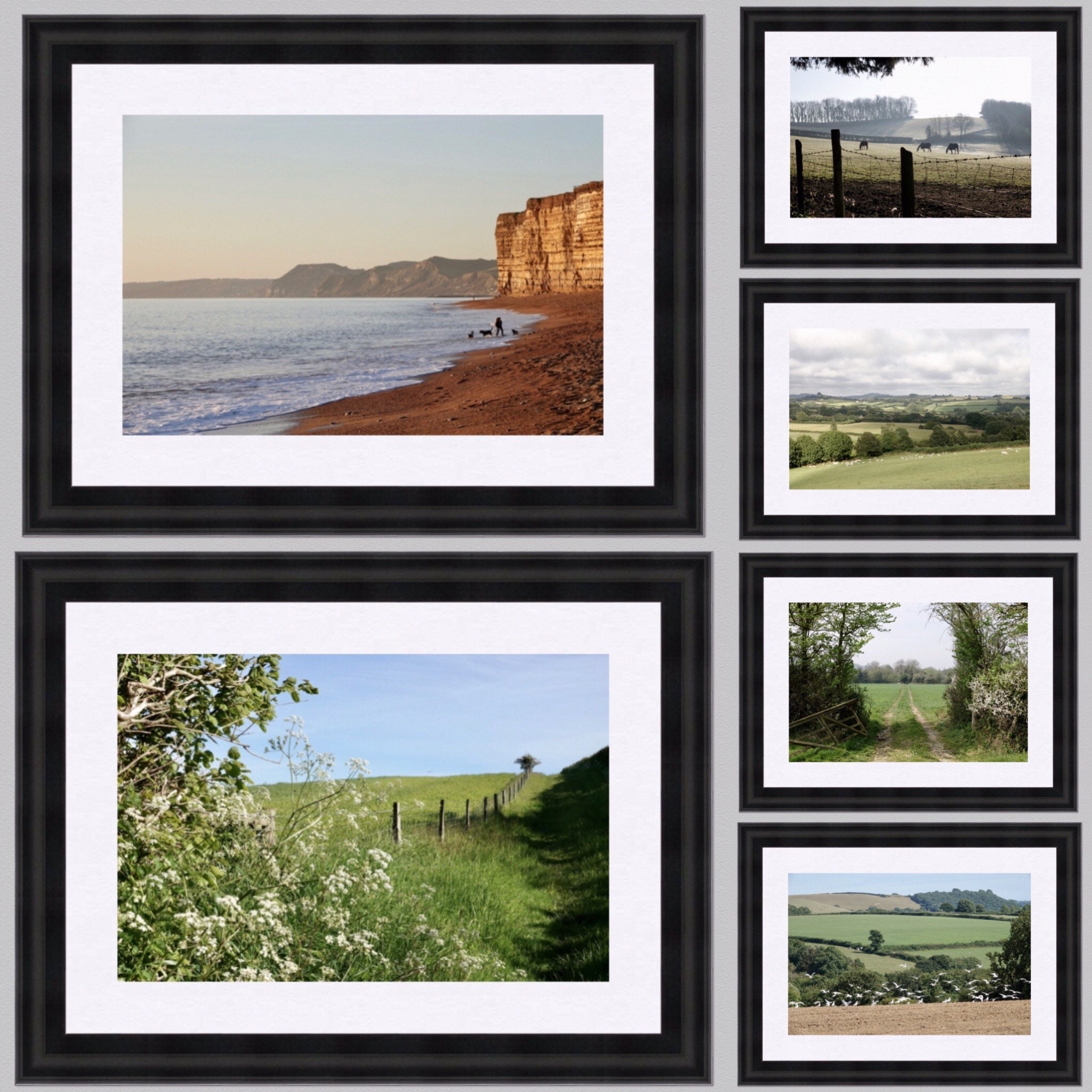 A4 Mounted Scenery Photograph frame Not Included Etsy UK