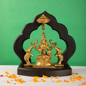 Lakshmi Goddess Statue,Sitting Laxmi Idol,Goddess of Wealth, Diwali Indian Gift,Hindu Maa of Wealth, Good fortune, Fertility & Prosperity