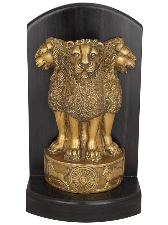 ギフト用のアショーカ王の柱 | 真鍮製アショーカ王の柱 | インドの