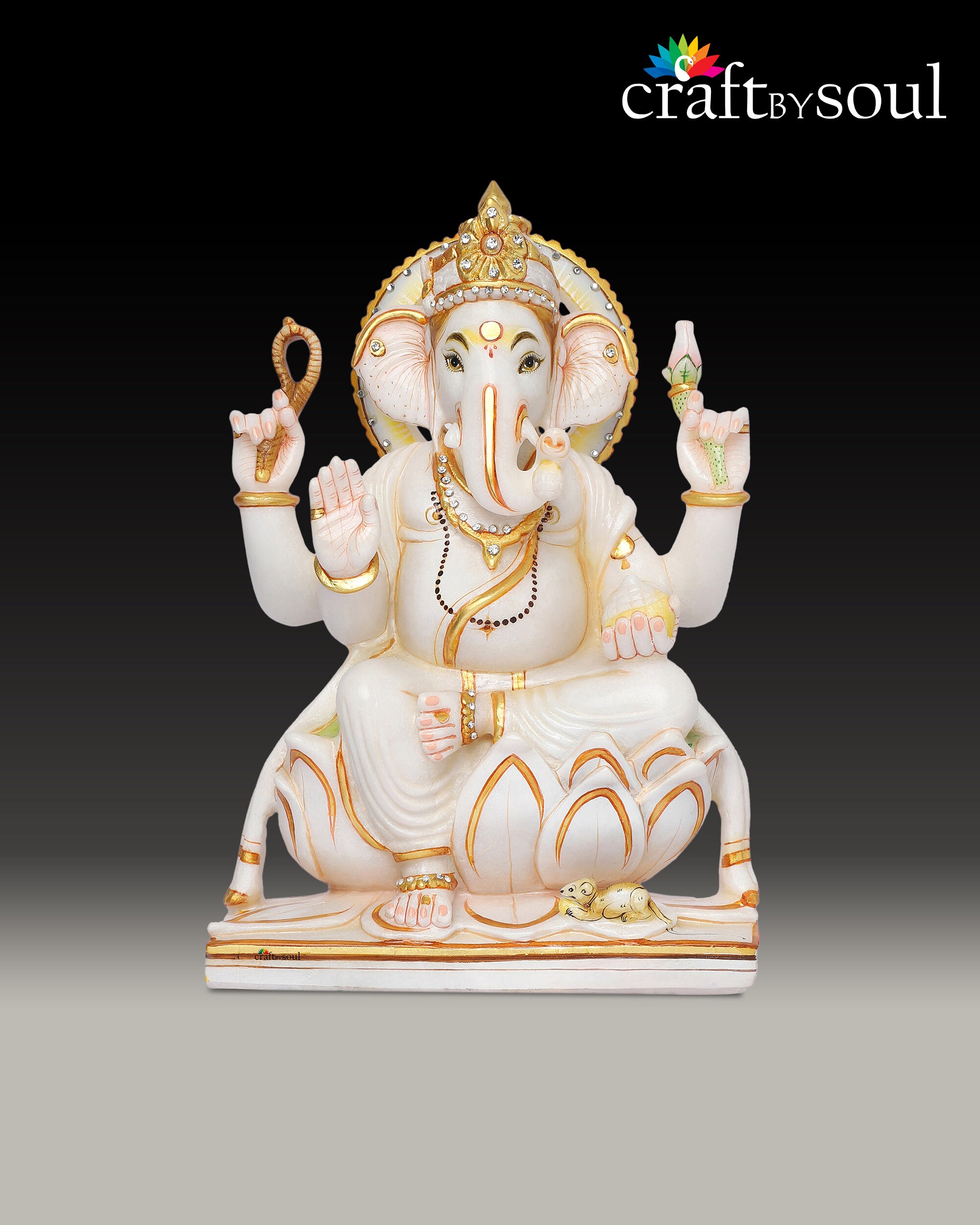 11 PURE MARBLE GANESHA Idol White marble ganesh Etsy