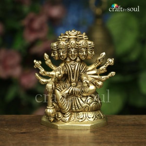 Gayatri Statue, Goddess Gayatri Idol,4&quot; Small  Maa Gayatri,Religious Statue,Spiritual Statue, Bhuvanesvari, Savitri Vedanta, Pranagni, Deity