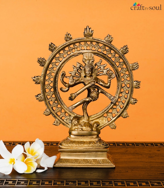 Dancing Shiva Nataraja Statue, Dancing Shiva Natraj Statue,21cm