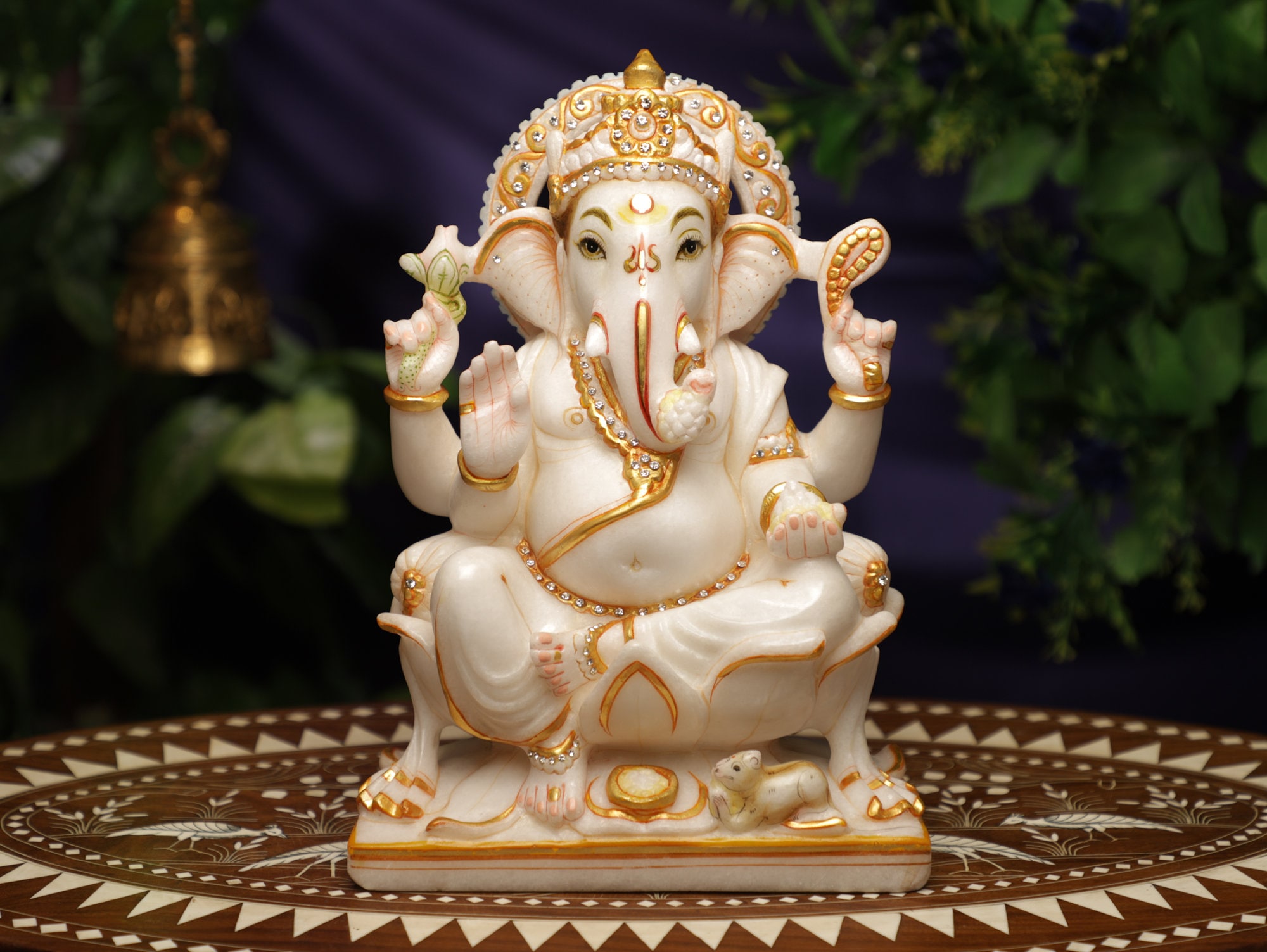 Buy Marble Ganesh Statue Online In India - Etsy India