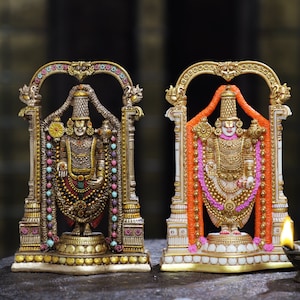 Tirupati Balaji Standbeeld, Shree Venkateswara, Tirupati Balaji Standbeeld, 8 &quot;Vishnu, Incarnatie van Vishnu, Venkata Standbeeld, Srinivasa Standbeeld, Balaji