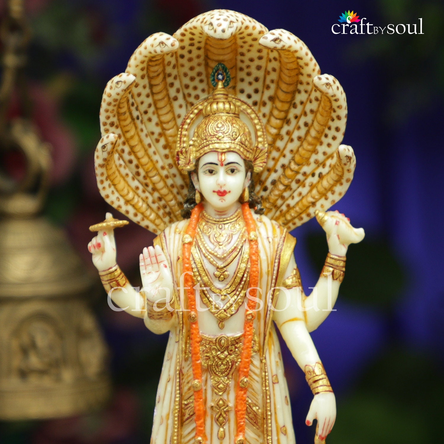 Buy Lakshmi Narayan Idol12 Resin Vishnu Laxmi Figurine Online in India - Etsy Buy Lakshmi Narayan Idol12 Resin Vishnu Laxmi Figurine Online in India - Etsy