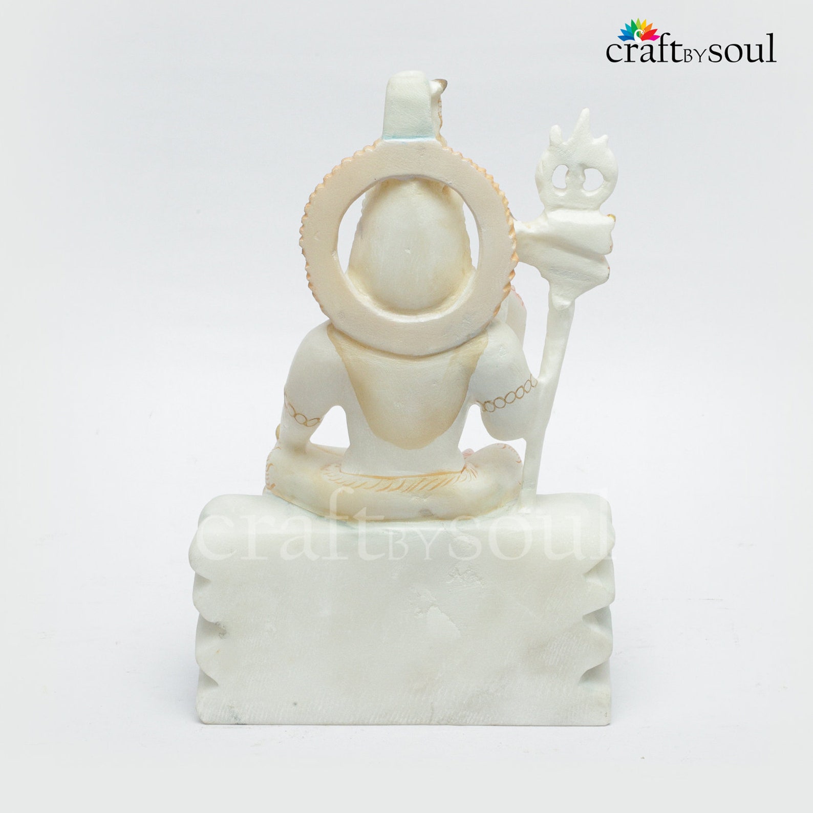 Small Shiv Marble Shiva Statue,31cm Small Shiv Idol With Pure Marble, Shiv ...