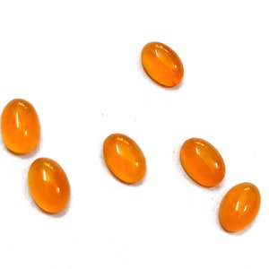 Gorgeous Orange Carnelian Calibrated Size 3x5mm-20x30mm Oval Cabochon Loose Gemstone
